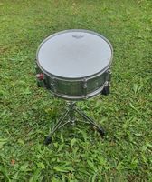 Metall / Steel Snare 14" x 5,5" inkl. Ständer