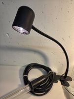 Schreibtischlampe / Klemmlampe schwarz, flexibel, Top!