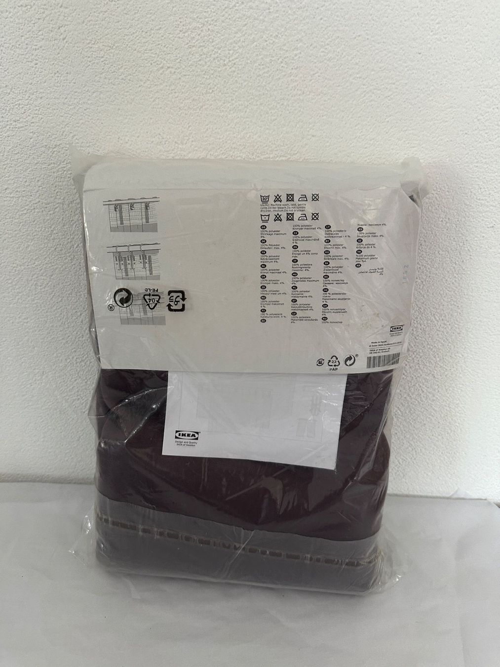 Ikea Tende: IKEA MAJGULL Vorhänge dunkelrot 145x300cm – Nuovo e nell'imballaggio originale da Adliswil venduto da shady2207 1