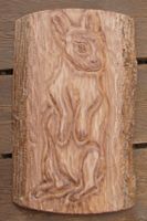 Geschnitzter Hase