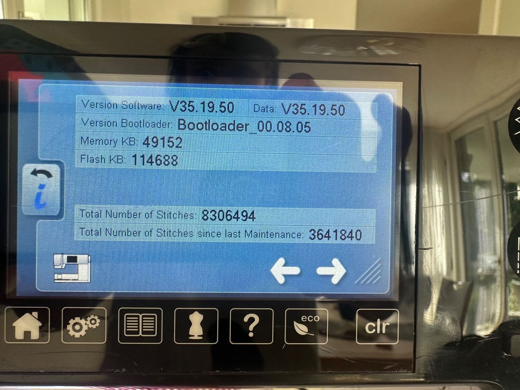 Bernina Nähmaschinen: BERNINA 580 MIT STICK MODUL – Gebraucht aus Bottighofen von M.O.L 1