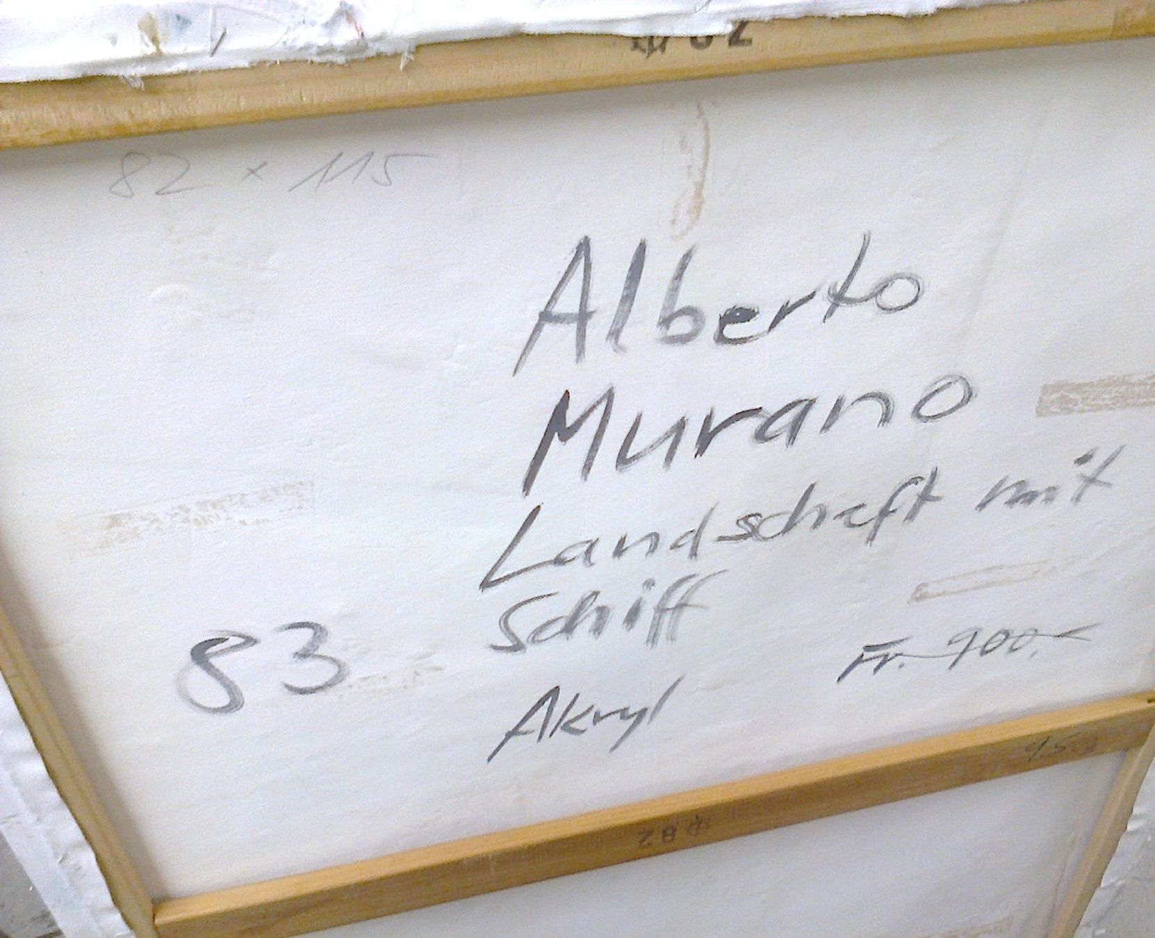Dipinti: Alberto MURANO - Neo Expressionismus "Zirkus" – Usato da Dübendorf venduto da ArtExpression 2