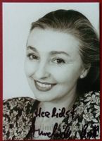 Annelinde Gerstl Autogramm signiert Fotopostkarte 10x15cm