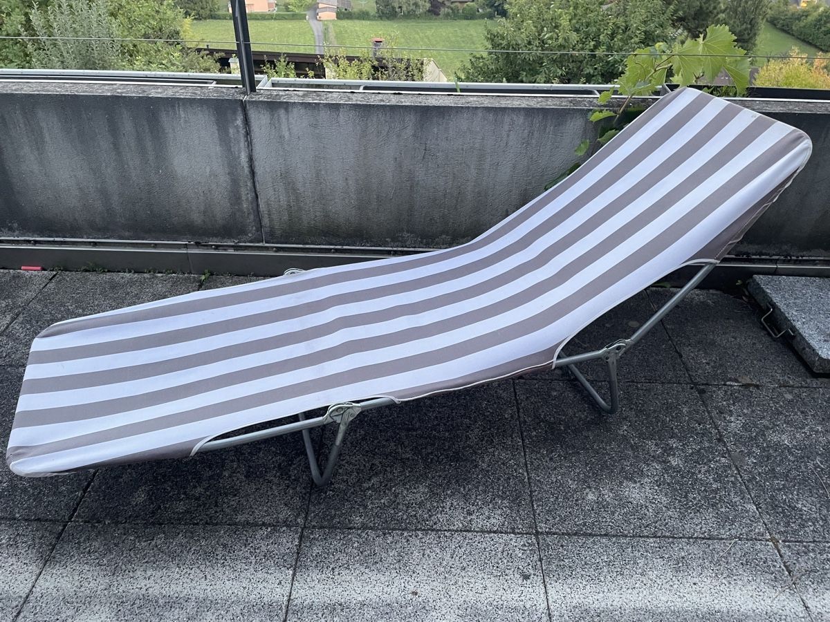 Sedie a sdraio: Transat Chaise Longue Vintage – Usato da Vallamand venduto da Bricbracbroc82 1