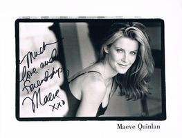 Maeve Quinlan Autogramm signiert Foto 20x25cm