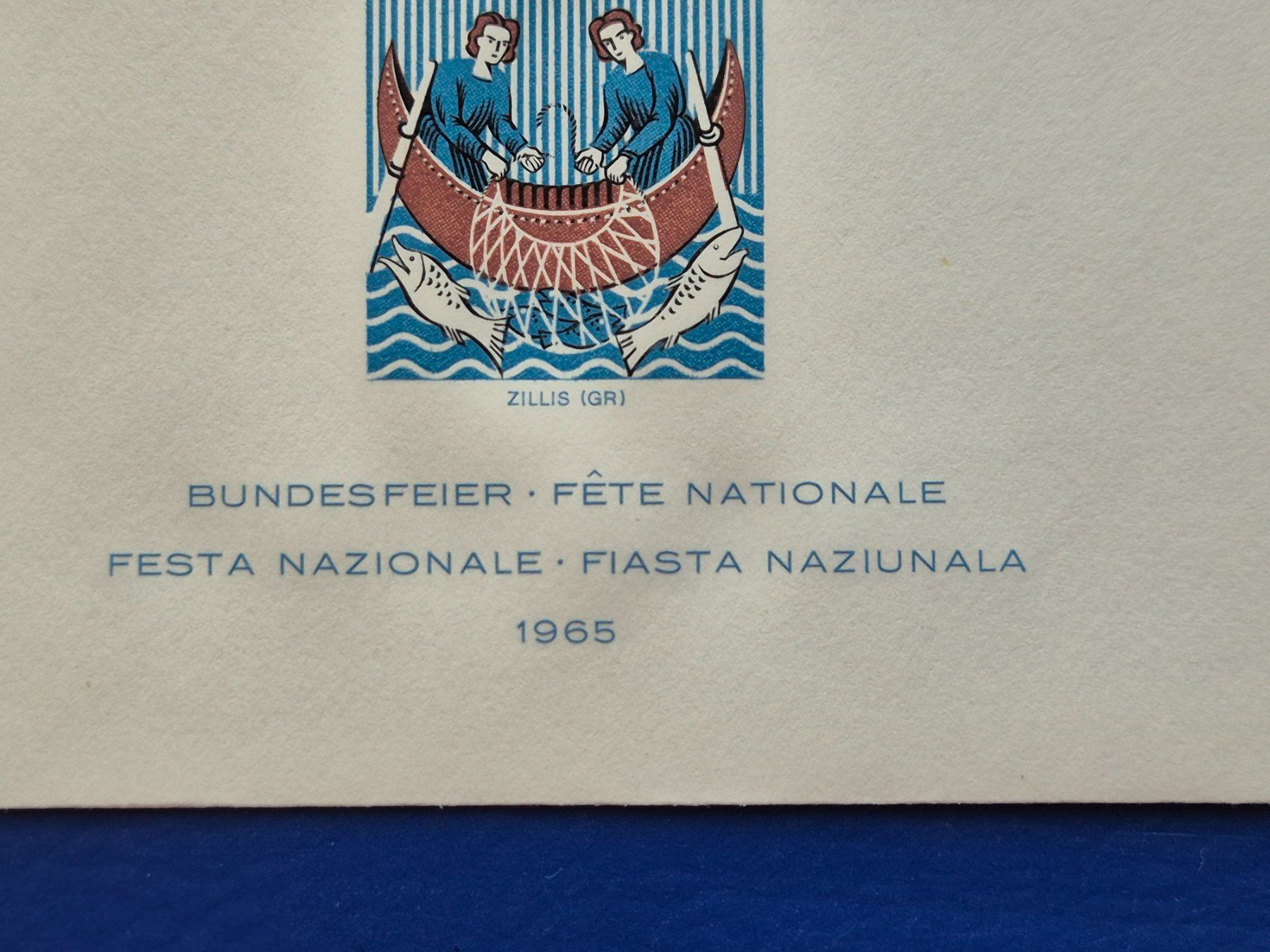 Tutti i francobolli: Bundesfeiermarken 1965 Ersttagsbrief 1.VI.65 – Nuovo (secondo la descrizione) da Seewen SZ venduto da SuperpumaDisplayTeam 1