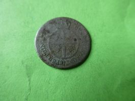 mir unbekannte Silbermünze 20 mm von 1768