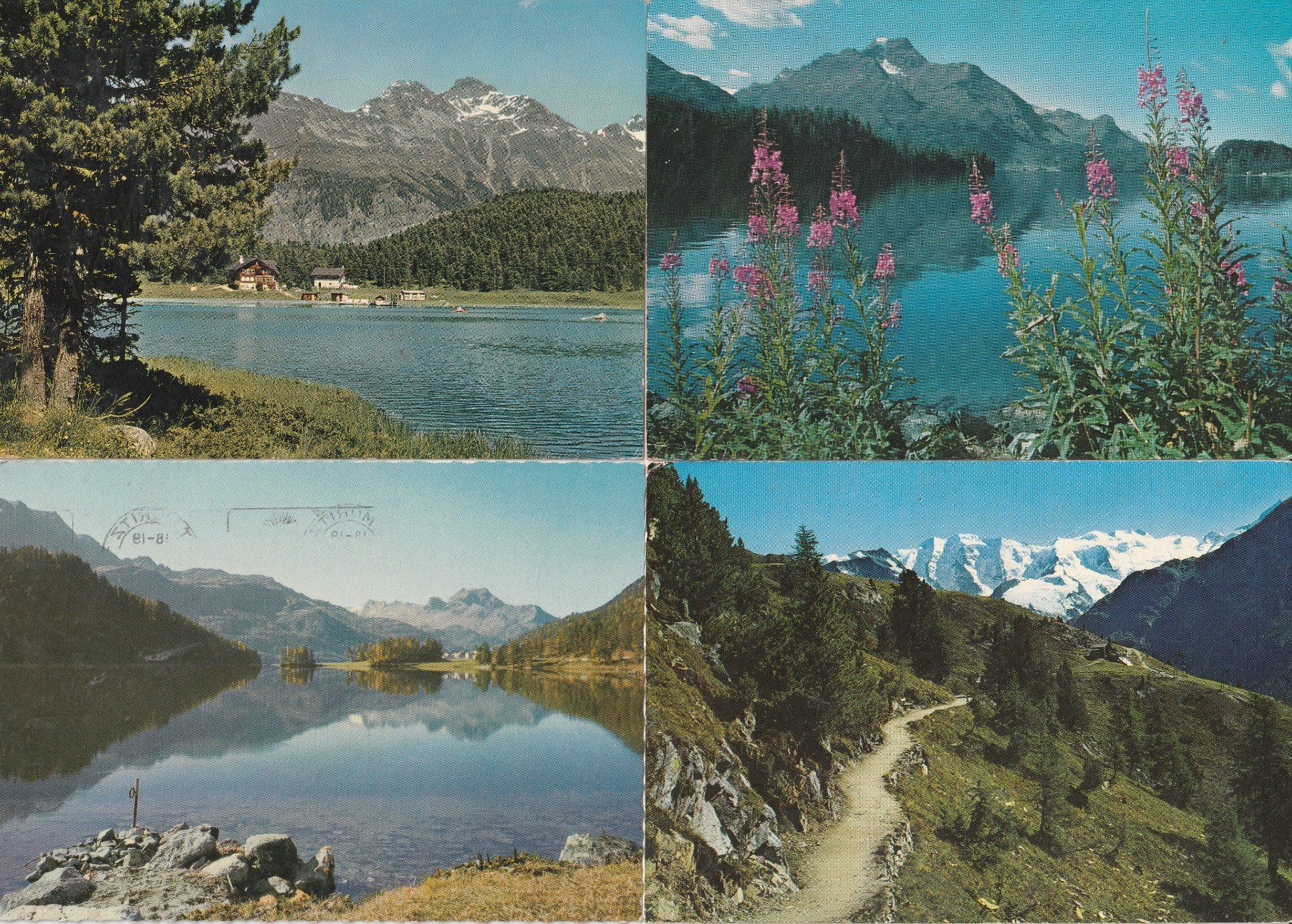 Cartoline postali: 20 AK Landschaften Engadin – Usato da Lumbrein venduto da made02 2