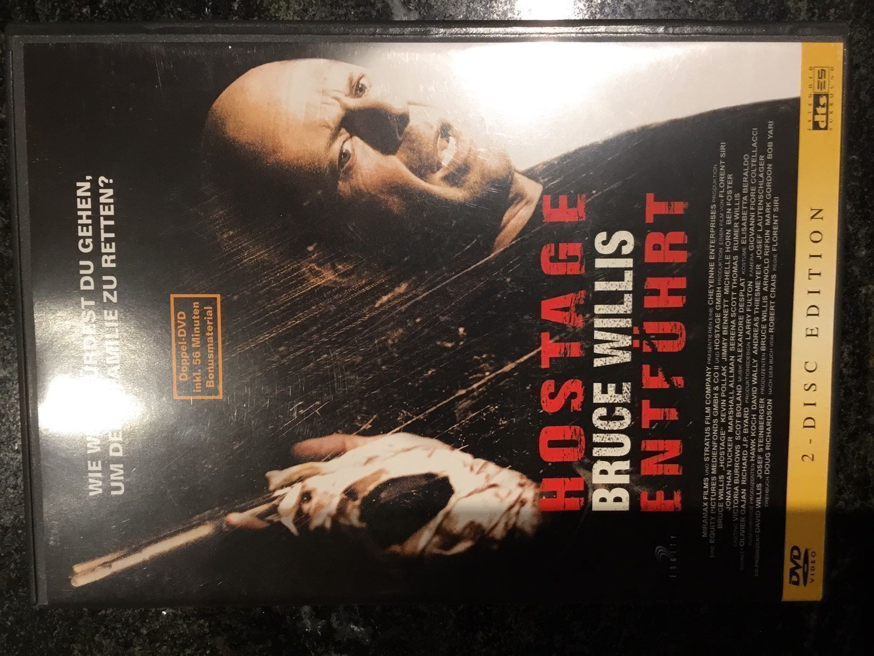 Tutti i DVDs: HOSTAGE - ENTFÜHRT – Usato da Reichenbach im Kandertal venduto da Cellobello11