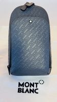 NEU - Montblanc M_Gram Sling Bag Rucksack Tasche Grau