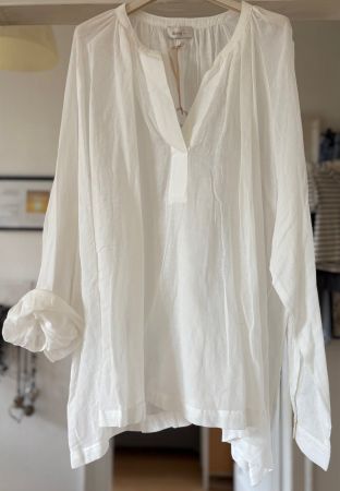 CHEMISE/BLOUSE EN LIN ET COTON! M