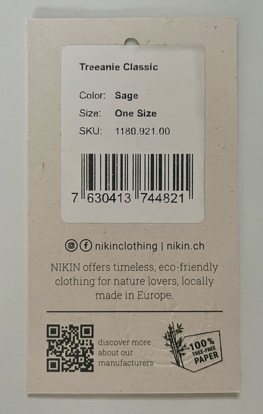 Nikin Copricapi, berretti & cappellini: warme Mütze NIKIN, Treeanie Sage, one size – Nuovo (secondo la descrizione) da Zürich venduto da fbsm 9