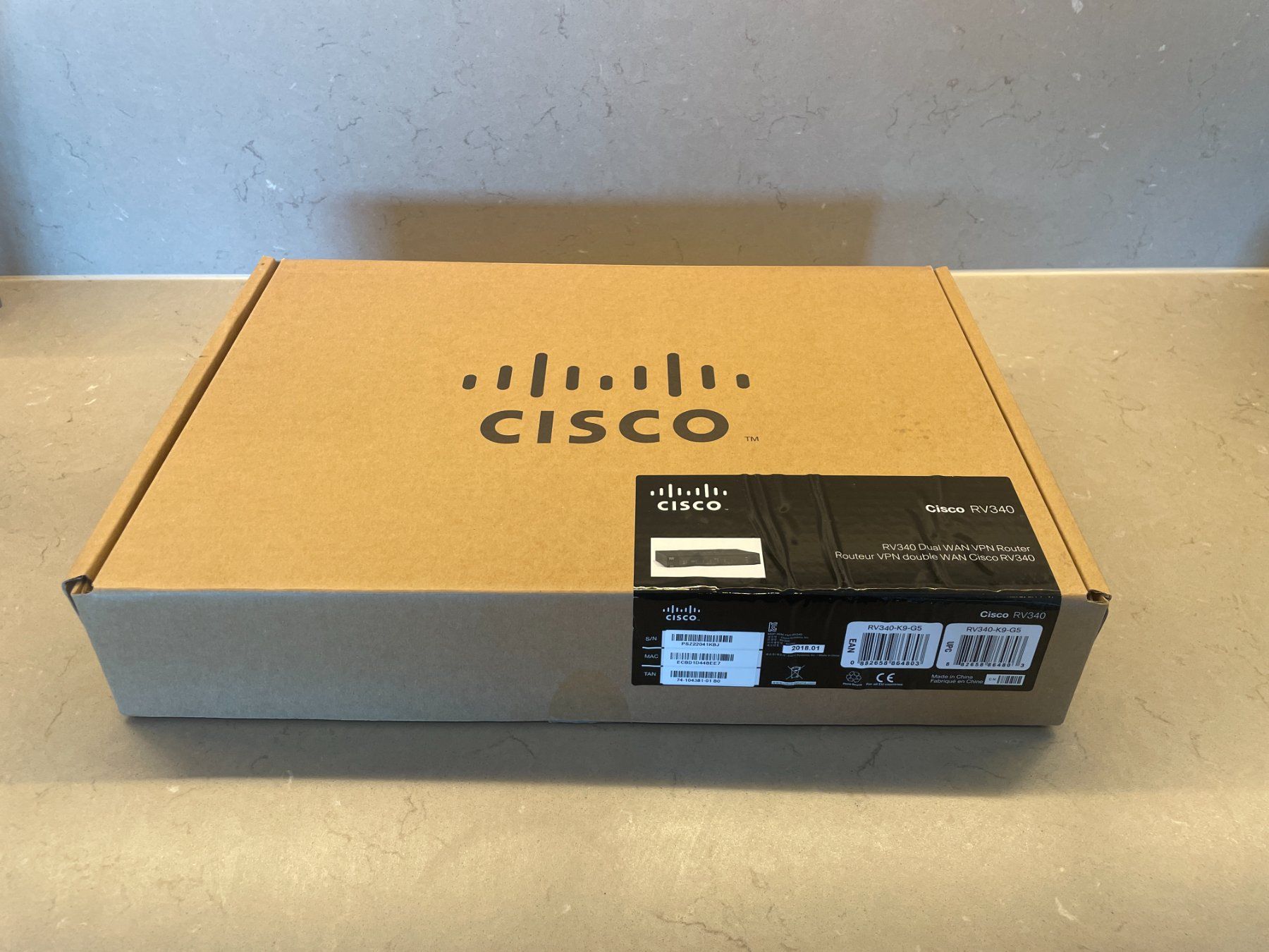 Cisco Firewall: Cisco RV340 Router Firewall VPN Dual WAN Gigabit – Gebraucht aus Kilchberg ZH von xelion 2