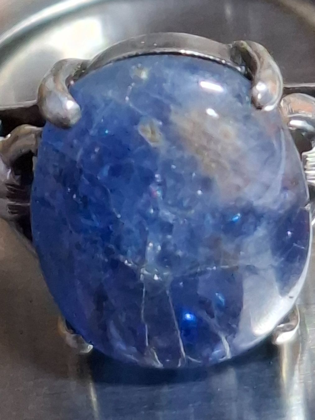 Anelli: Ring S mit Saphircabochon Grösse 54 – Usato da Zwieselberg venduto da Halifaxmendusli 9