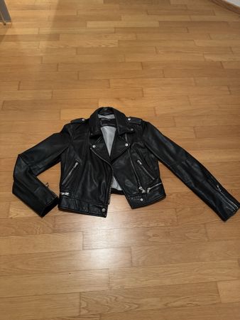 Lederjacke