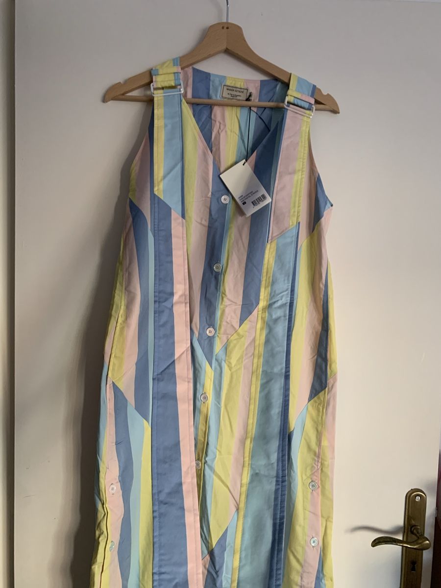 Robes: Robe à rayures multicolores maison kitsune  – Neuf avec emballage d'origine à Genève par rez_c6c6 1