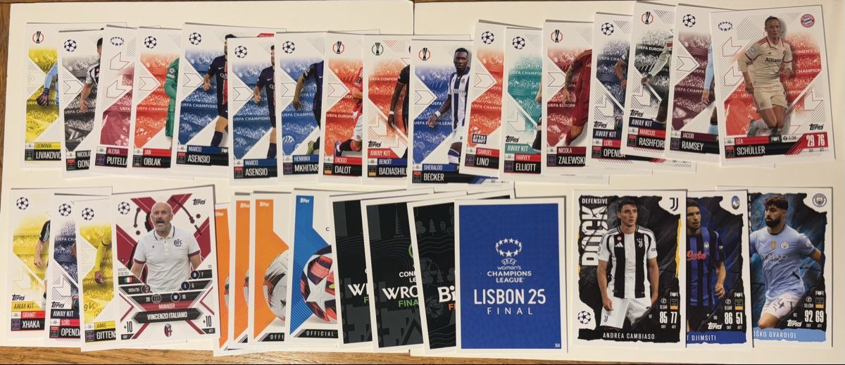 Topps Sammelbilder & Trading cards: Basekarten Match Attax Extra 24/25 – Neu (gemäss Beschreibung) aus Basel von JM_Cards