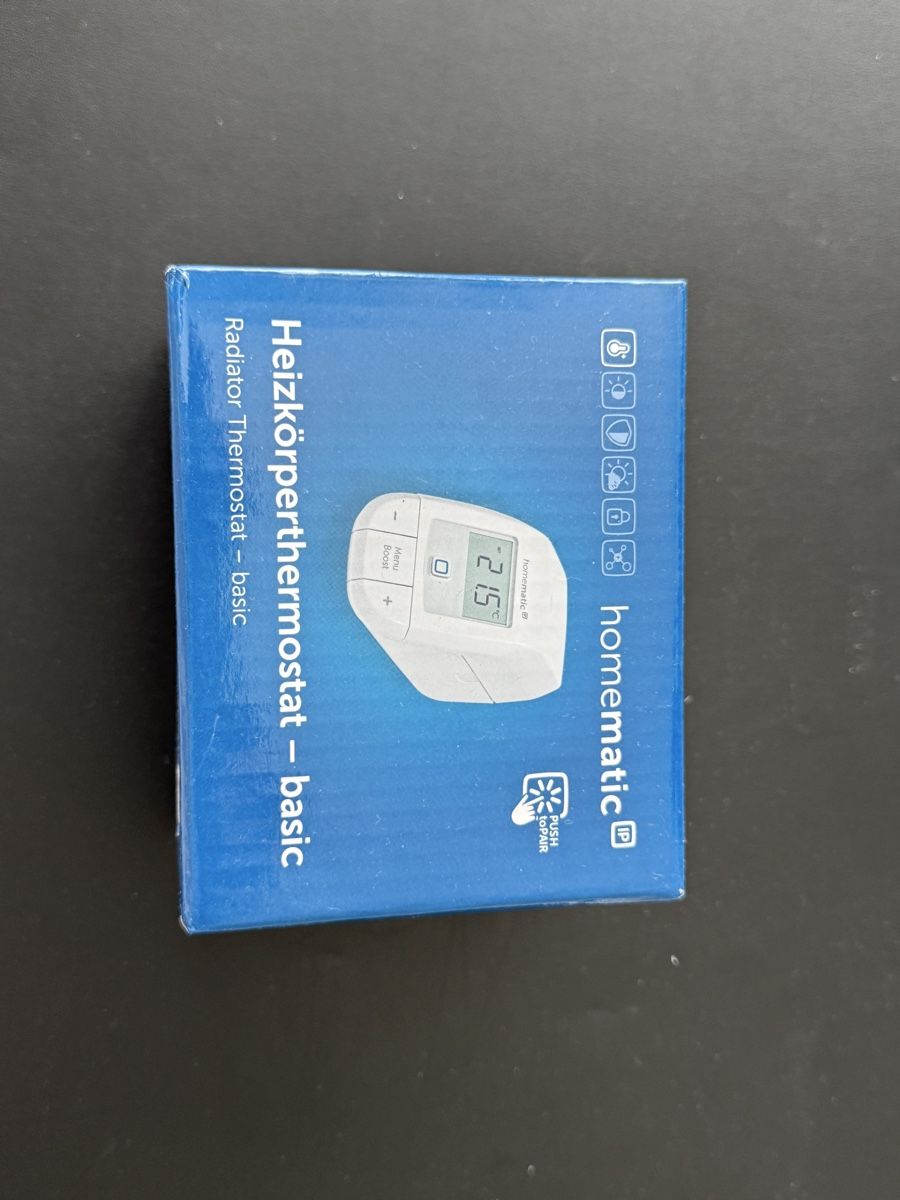 Homematic Sonstiges für Haushalt & Wohnen: Heizkörperthermostat Homematic IP basic NEU – Neu und originalverpackt aus St. Gallen von JS_St.Gallen 1