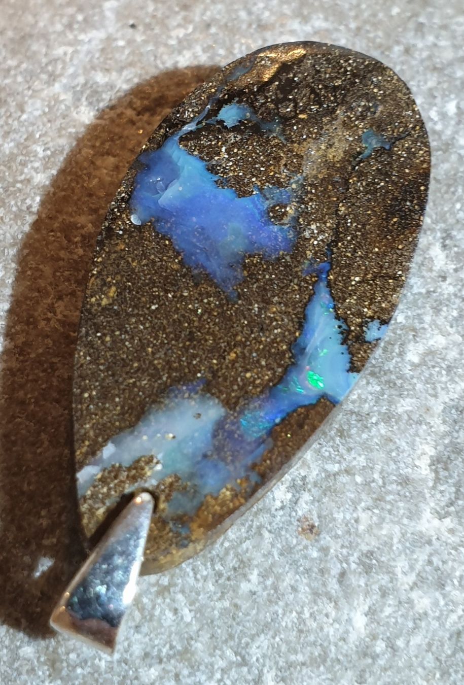 Ciondoli: Anhänger Boulder Opal. – Nuovo (secondo la descrizione) da Niederbüren venduto da Raphael014 3