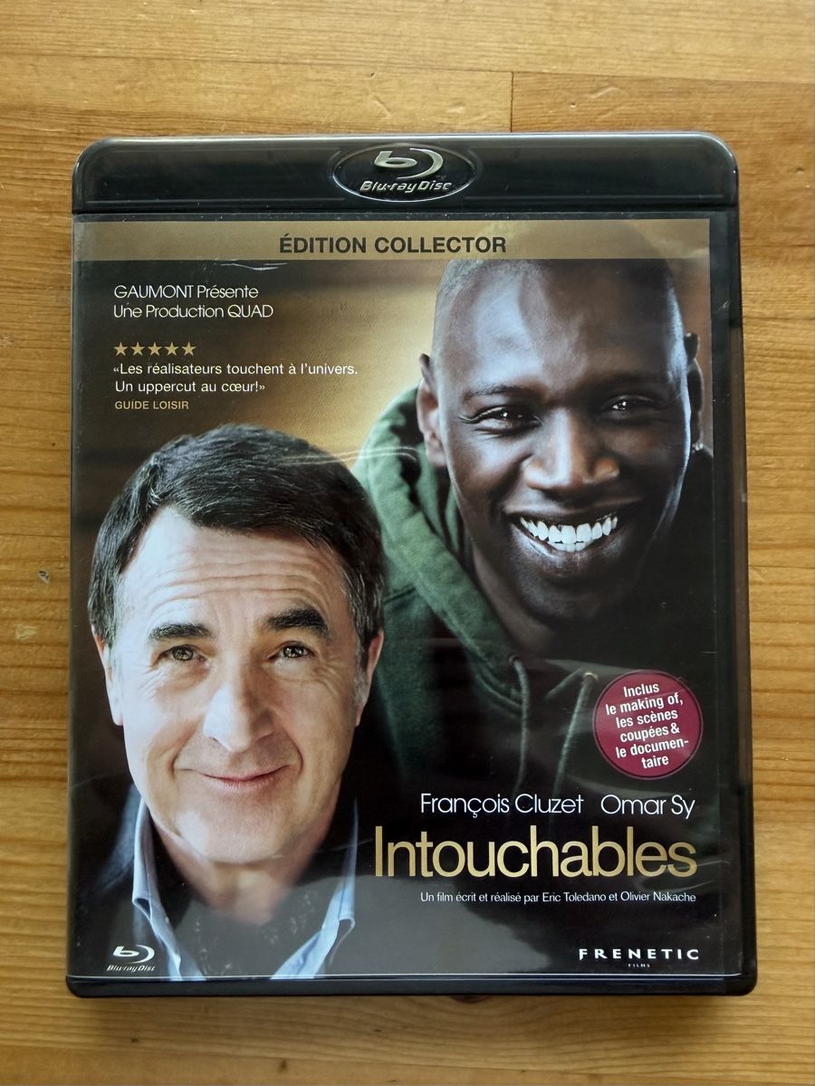 Tutti i DVDs: Blu Ray film Intouchables de Éric Toledano – Usato da Chêne-Bougeries venduto da PPP1224