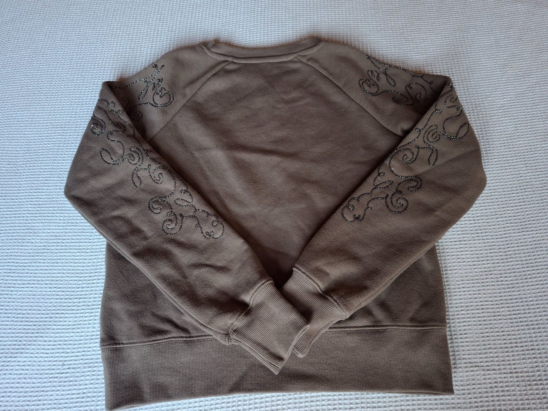 Maglioni & Felpe: Pull sweat vert olive taille XS 50% coton – Usato da Villiers venduto da san_jn5w 5