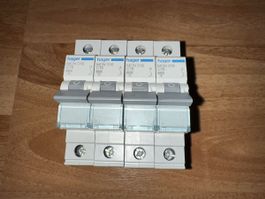 4x Hager Leitungsschutzschalter MCN 016 C16 #2