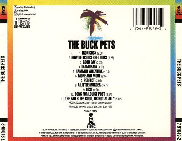 CDs: The Buck Pets F6 – Gebraucht aus Sessa von fraenklishop 1