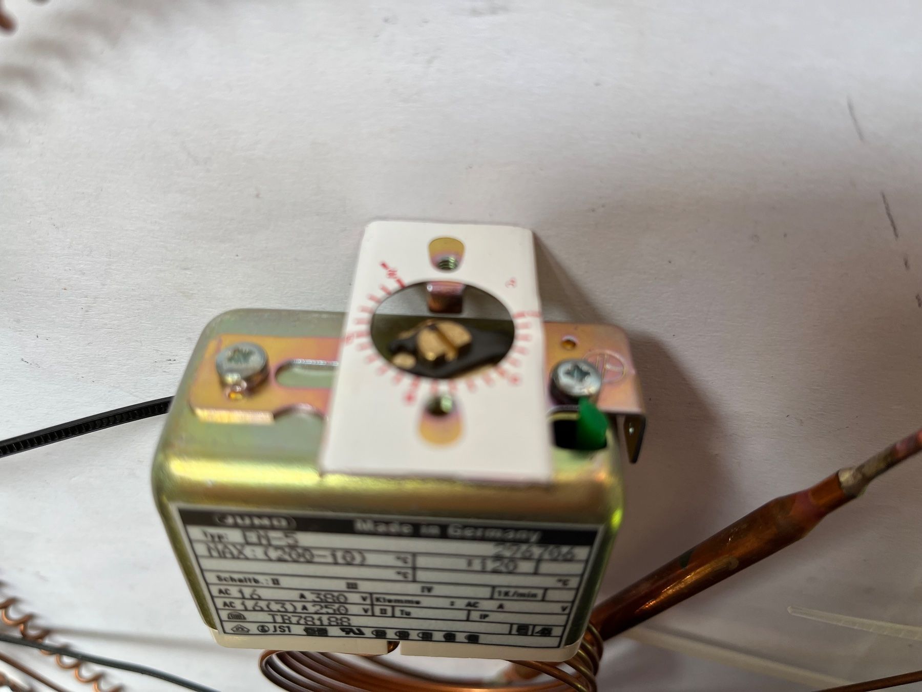 Componenti elettronici: Einbauthermostaten, Temperaturbegrenzer – Nuovo (secondo la descrizione) da Küblis venduto da hypofacto 4