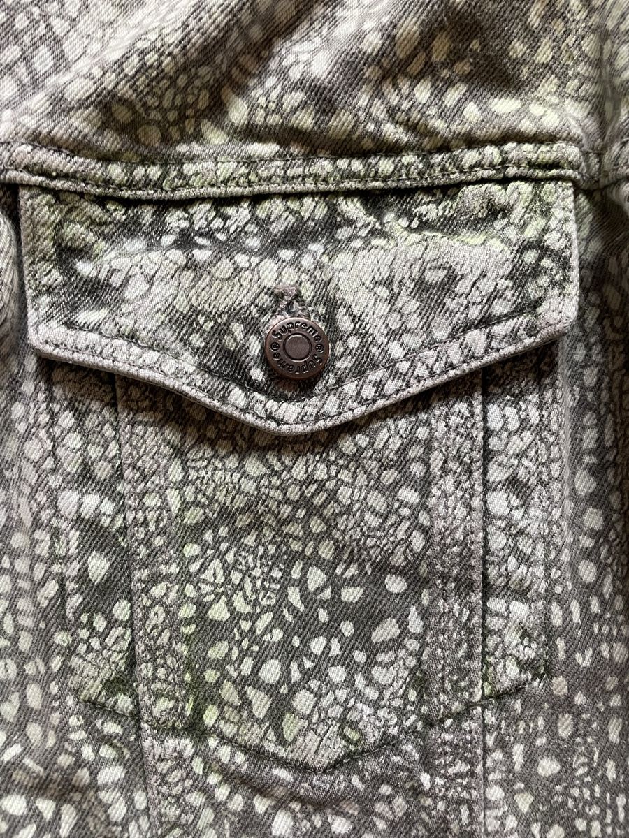 Supreme Giacche: Supreme Crackle Denim Trucker Jacket Gr. XL – Nuovo e nell'imballaggio originale da Zürich venduto da kuengka 2