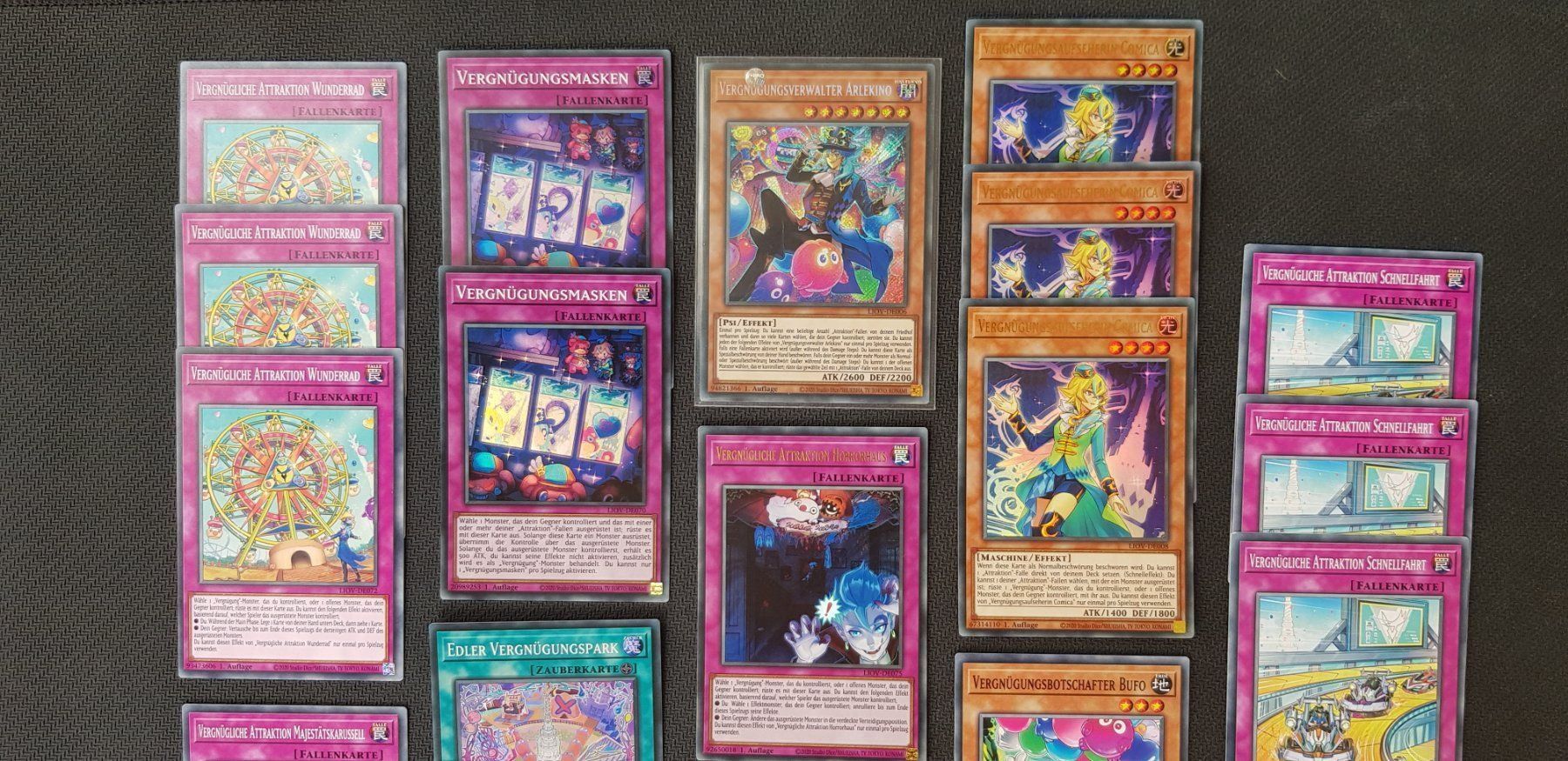 Yugioh Carte collezionabili: Yugioh Vergnügungsverwalter Set – Nuovo (secondo la descrizione) da Opfikon venduto da Steins_Siedlung 2