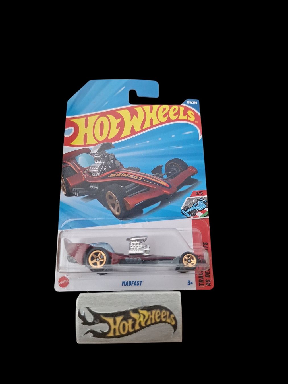 Hot Wheels Modellini d'auto: Hot Wheels Track Aces 2025 Madfast 3/5 L D – Nuovo (secondo la descrizione) da Adlikon venduto da Mmartin0