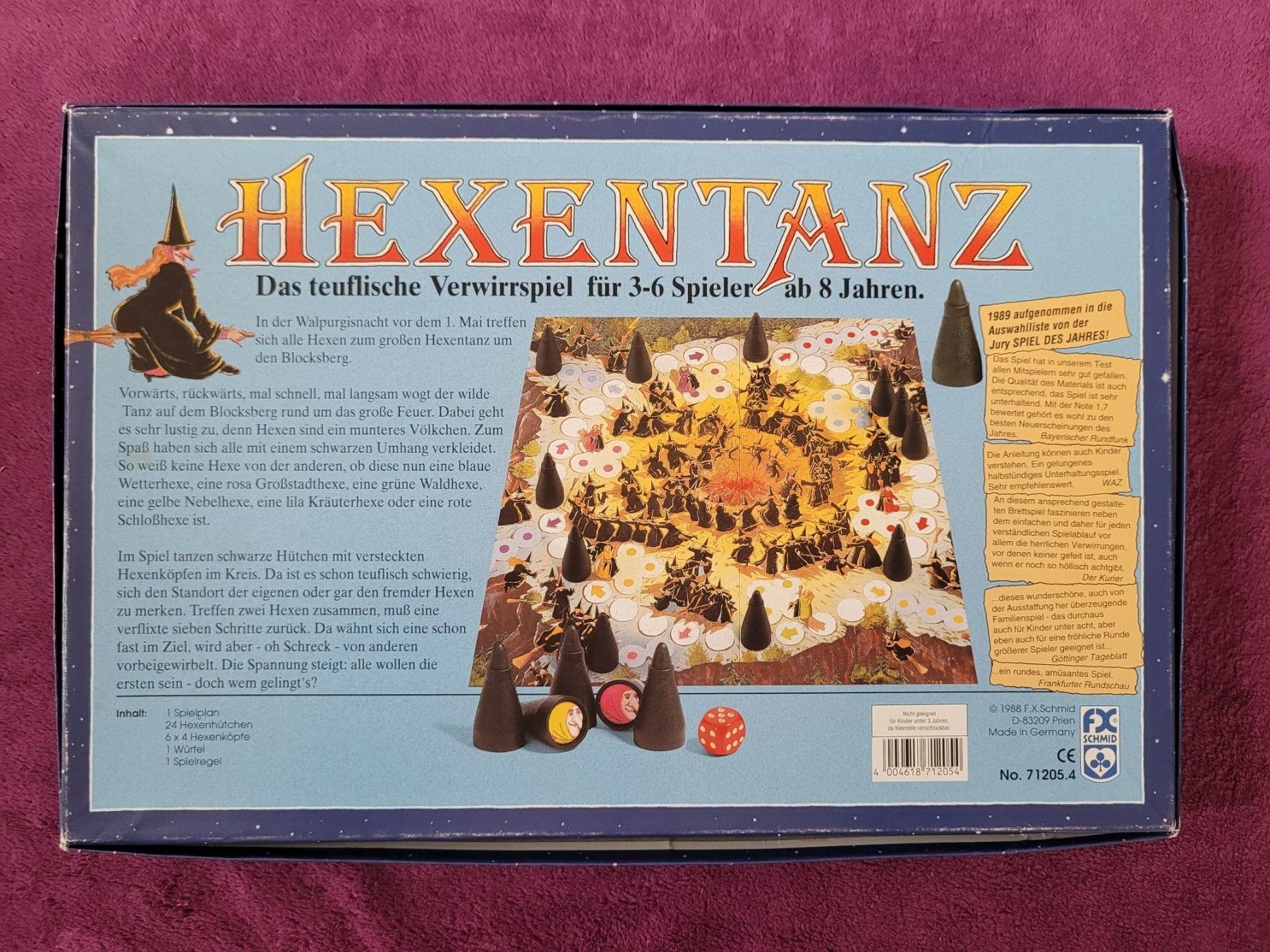 Giochi: Spiel - Hexentanz von Schmid Spiel – Usato da Müllheim Dorf venduto da Seeeule01 8