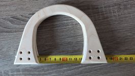 Holz Taschenbügel /Taschengriffe neu Hobbyfun, neu