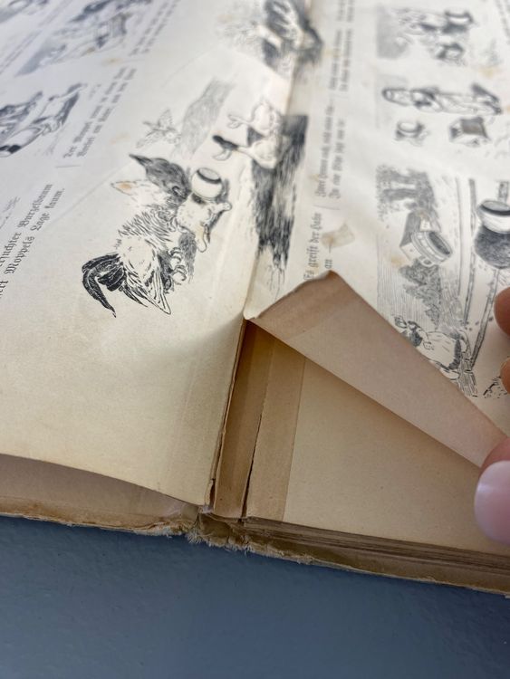 Libri: ANTIKES KINDERBUCH “MÜNCHNER BILDERBOGEN” 1898 – Usato da Zürich venduto da NIKI777 4