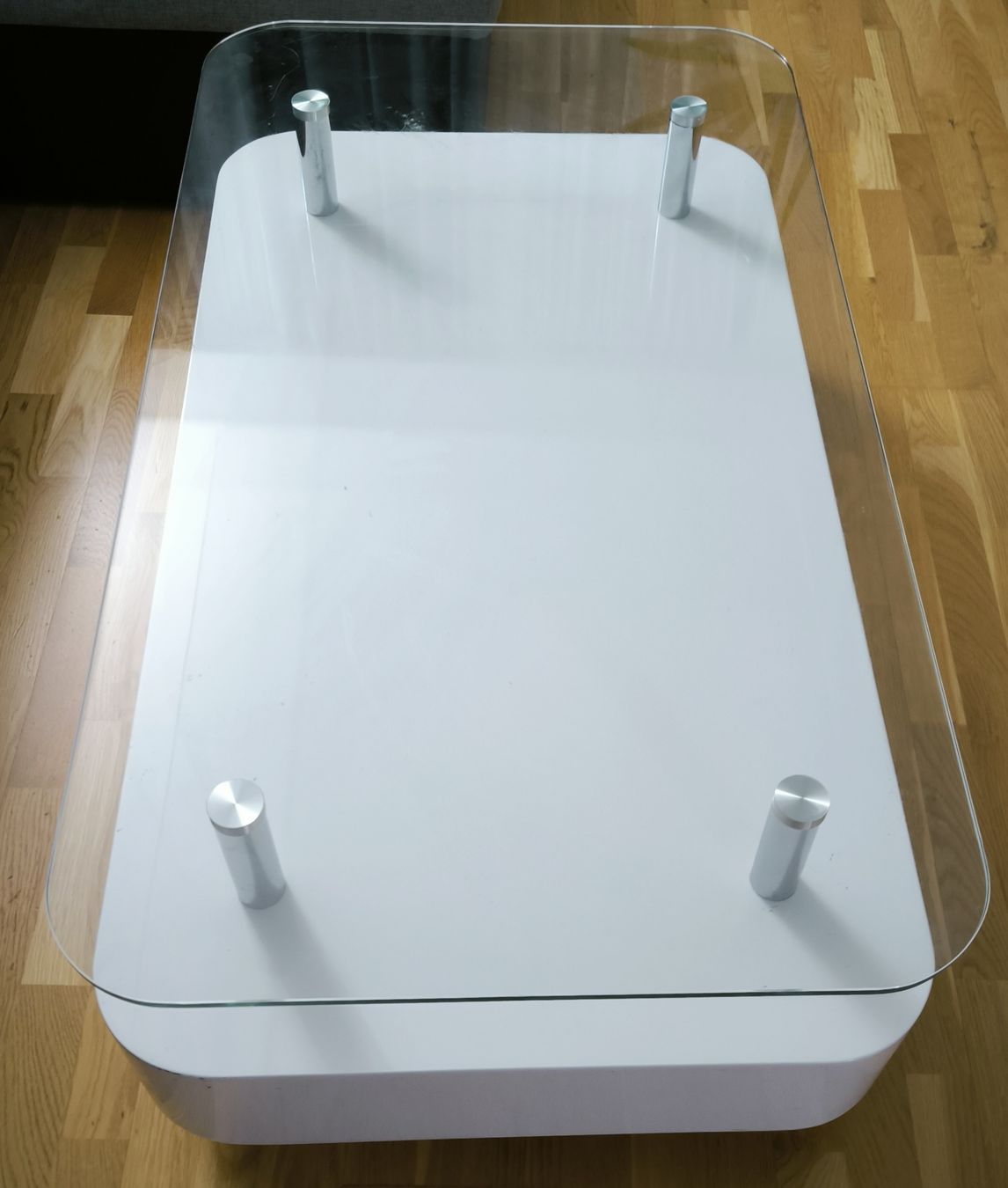 Tavoli: Couchtisch Glas weiss – Usato da Solothurn venduto da GIUSI_91