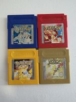 4 Pokemon Spiele Nintendo Game Boy diverse Editionen