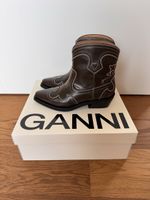 GANNI Ankle Boots braun Grösse 36 neu mit Karton