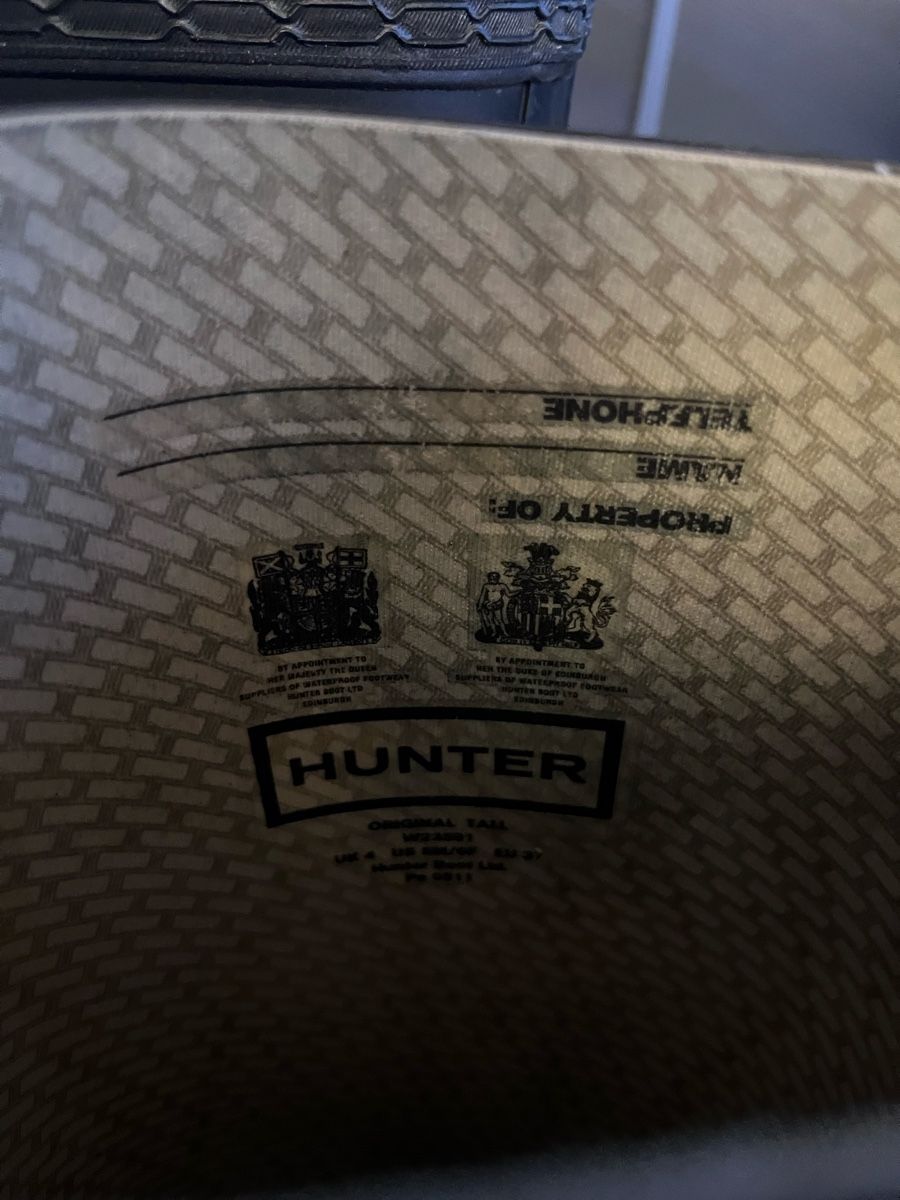 Hunter Herrenschuhe: Hunter Gummistiefel Dunkelgrau Gr. 37 – Gebraucht aus Wallisellen von jkellenberger 2