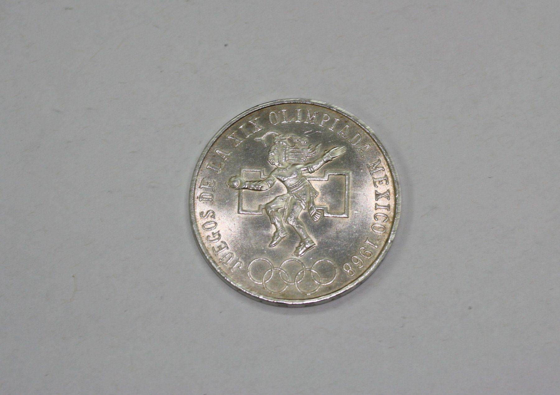 Tutti le monete: 25 Pesos Mexico 1968, Silber – Nuovo (secondo la descrizione) da Chur venduto da Invinoveritas