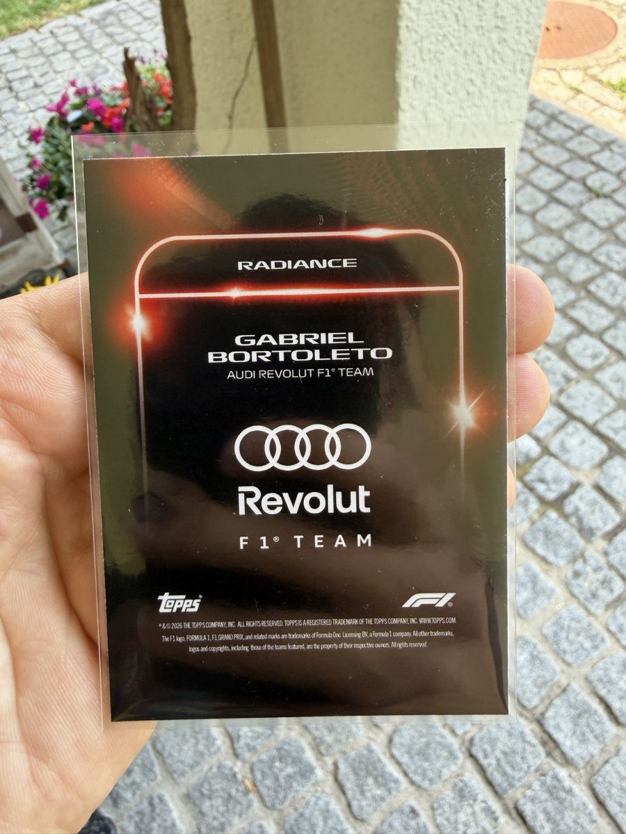Topps Carte collezionabili: Gabriel Bortoleto F1 2026 Topps – Nuovo (secondo la descrizione) da Binz venduto da leo_bzh5 1