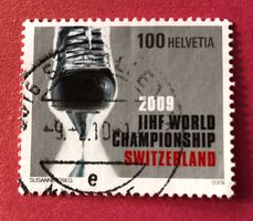 Nr.1301 EISHOCKEY-WELTMEISTERSCHAFT 2009 GESTEMPELT    