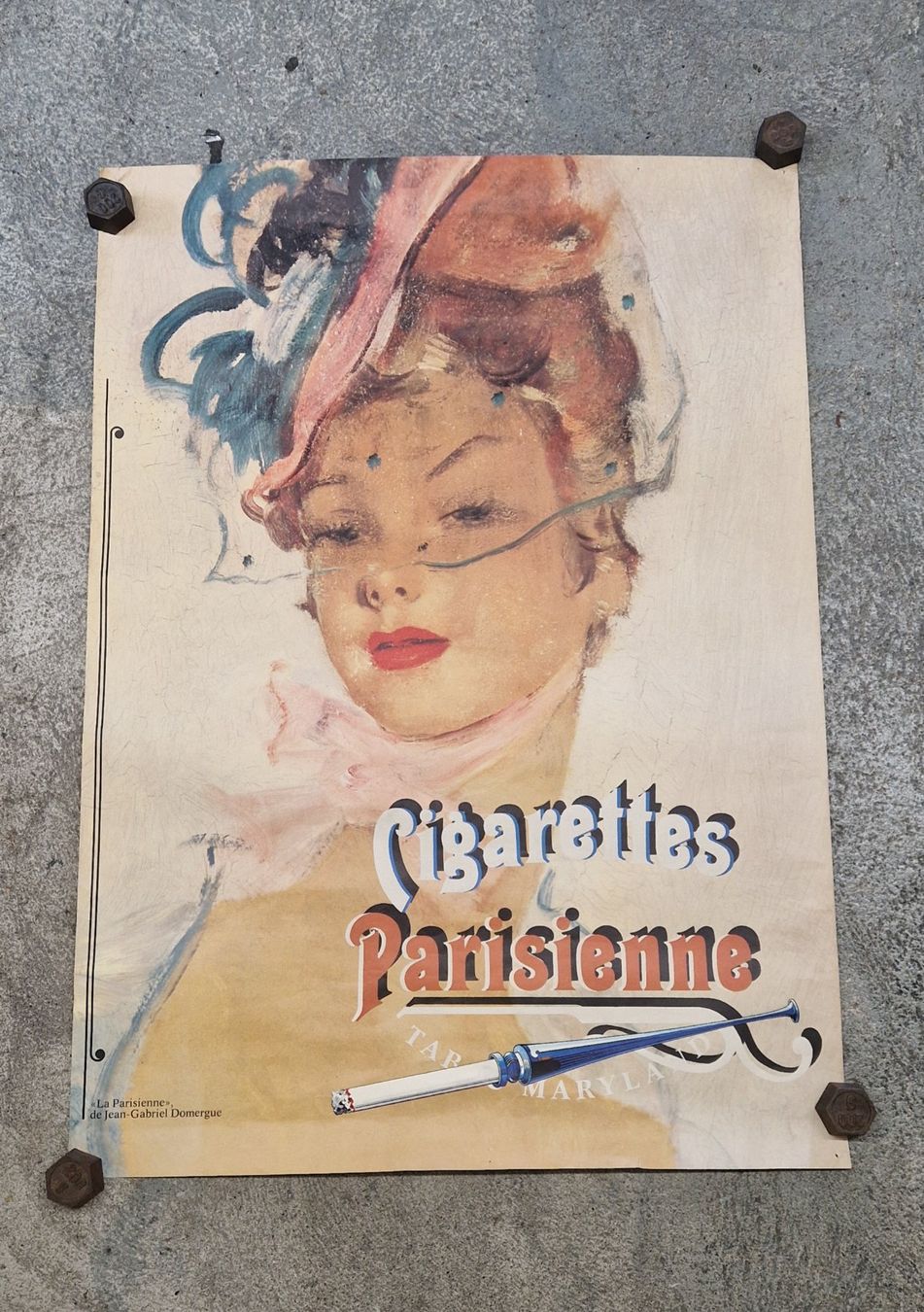 Foto & Immagini: ZIGGARETTEN PLAKAT PARISIENNE – Usato da Bilten venduto da Mic2022