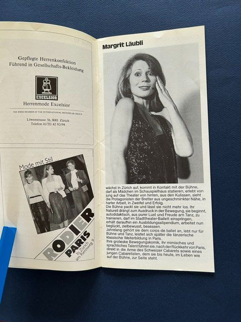 Libri: Margrit Läubli / César Keiser, OPUS 10, Generalprobe 1981 – Usato da Bern venduto da oregonzwei 3
