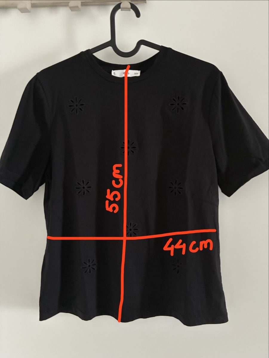 Mango T-shirt: T-shirt Mango broderies fleurs – Nuovo (secondo la descrizione) da Bulle venduto da ste_t2ng 3