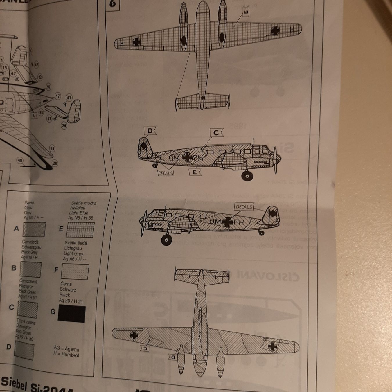 Modellbausätze & Standmodelle: 2010 ... Siebel Si-204 A ... KP 37 – Gebraucht aus Bonstetten von Benibanny59 2
