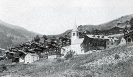 Törbel   VS  -   Dorf und Primiz Dr. Heinrich Karlen  1947