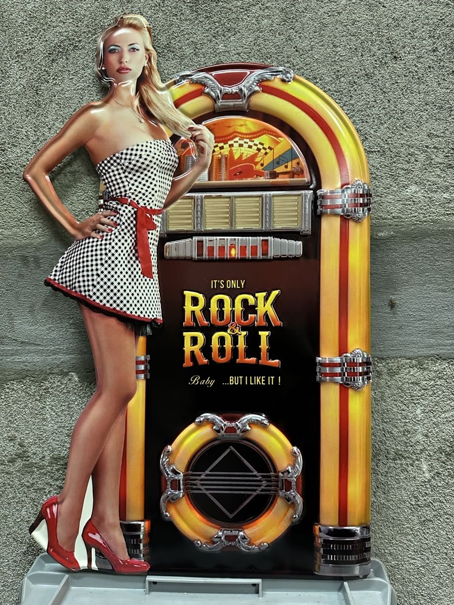 Insegne: Wurlitzer pin up Musikbox  – Nuovo (secondo la descrizione) da Reinach AG venduto da rares75