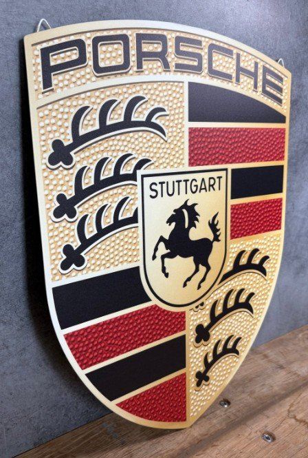 Ecriteaux: Porsche Schild Logo Wappen – Neuf (Voir description) à Widnau par Senna7 1