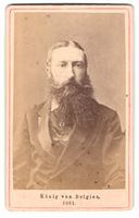 Fotografie Portrait König Leopold II. v