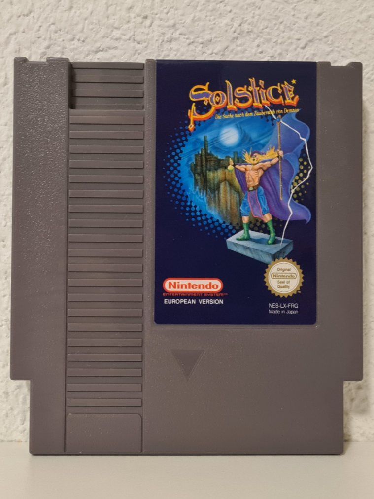 Nintendo Giochi: SOLSTICE - CIB / Pal B Nintendo NES – Usato da Dübendorf venduto da digital_bath 7